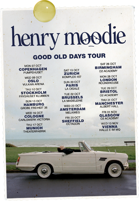 Henry Moodie on Tour